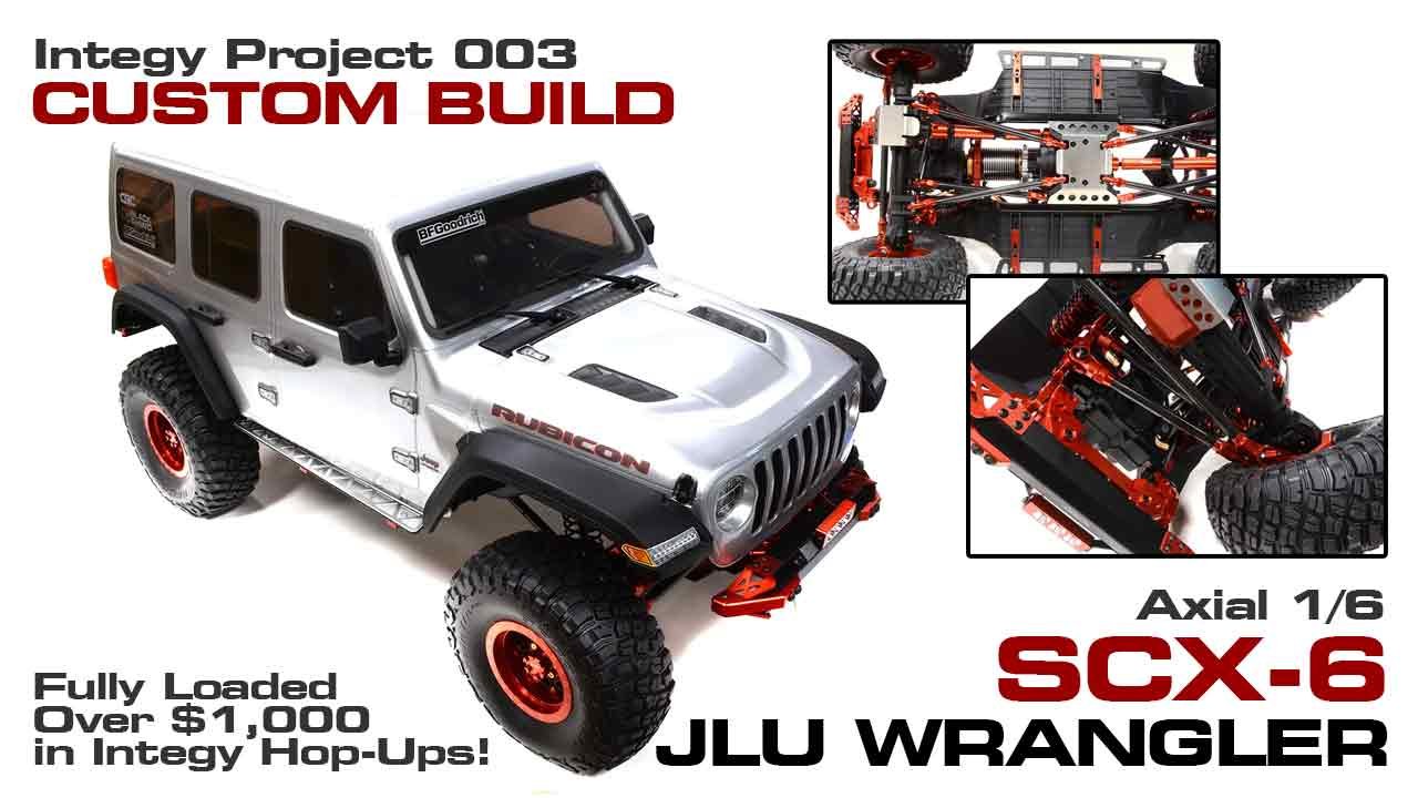 Integy Project: 003 Axial 1/6 Scale SCX-6 Jeep JLU Wrangler (#23.zf195)