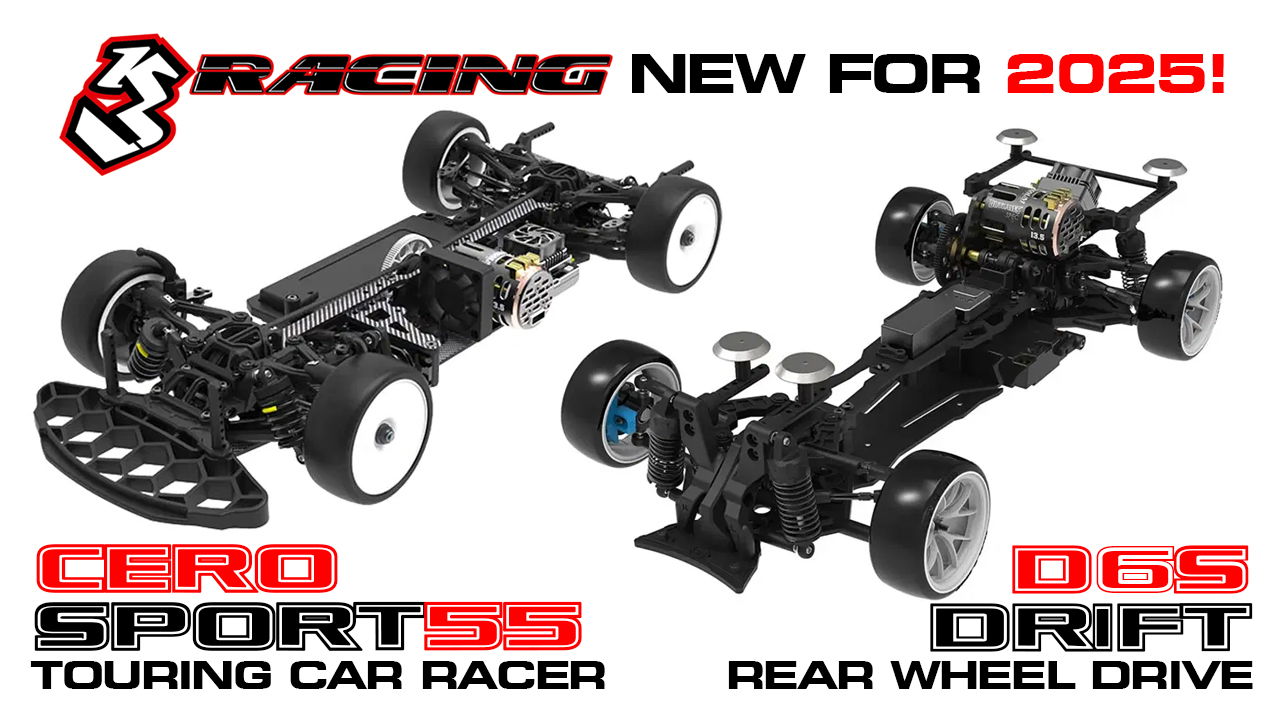 3Racing Cero Sport TC & Sakura D6 Drift