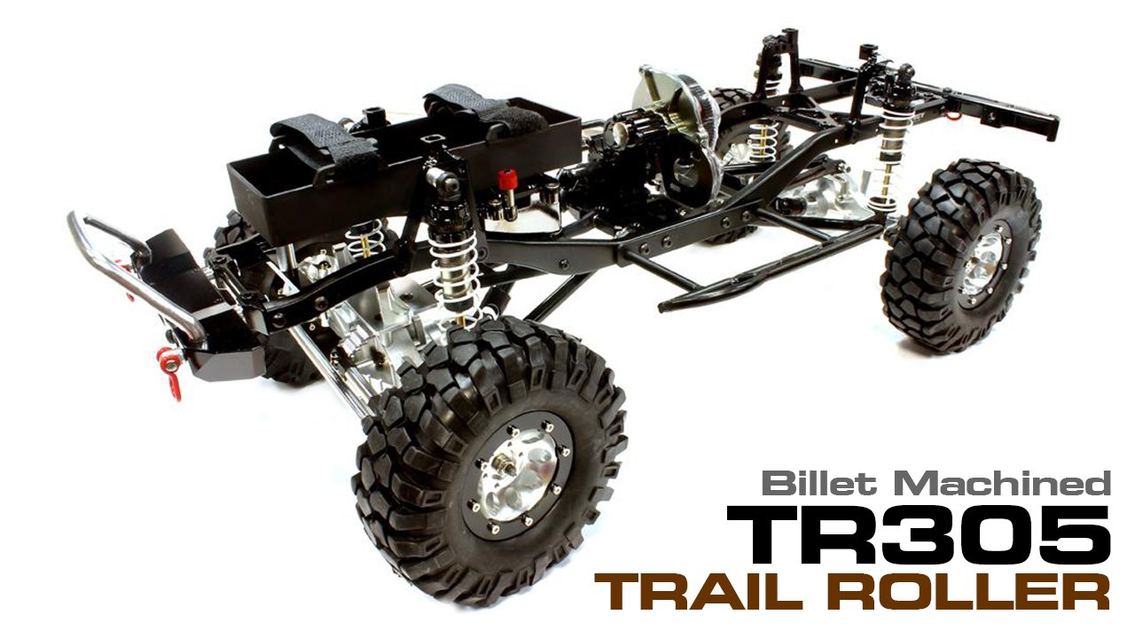 Billet Machined 1/10 TR305 Trail Roller G6 4WD (#C25769)