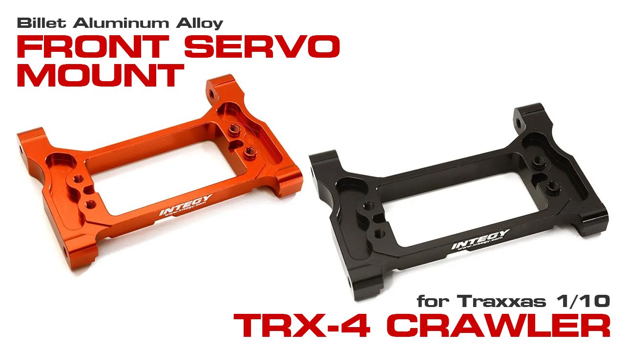 Billet Alloy Front Steering Servo Mount for Traxxas TRX-4 (#C27978)
