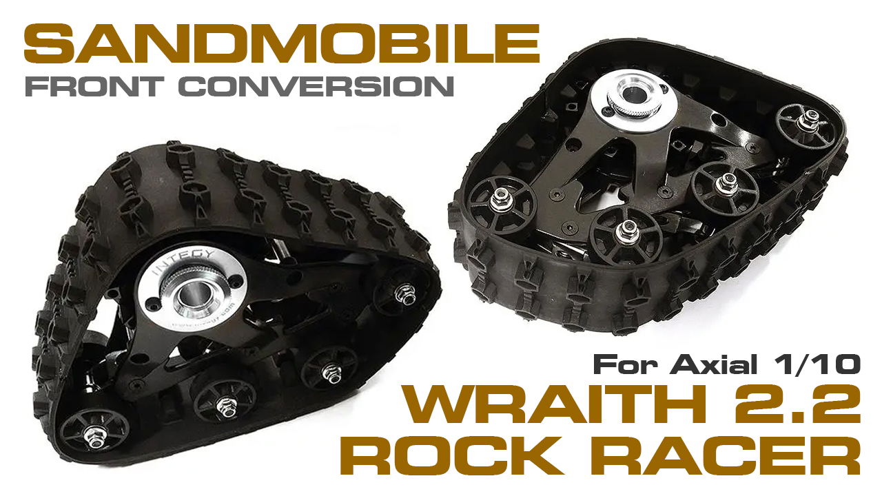 T3 Snowmobile & Sandmobile Front Conversion for Axial Wraith 2.2 (#C28591)