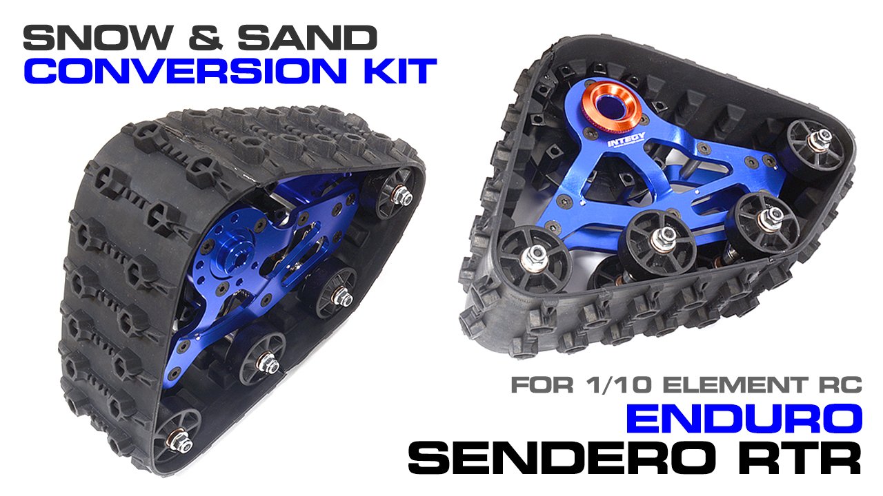 Snowmobile & Sandmobile Conversion for Element RC 1/10 Enduro Sendero (#C29142)