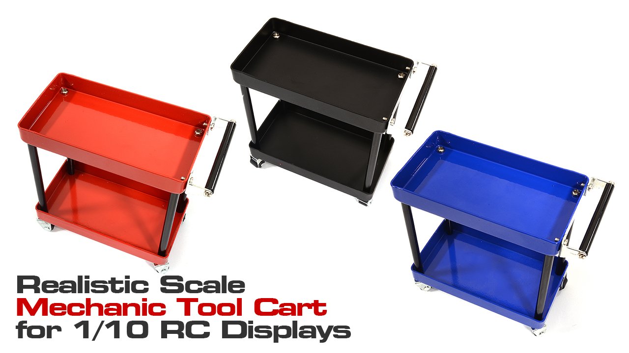 Realistic Scale Mechanic's Tool Cart for RC (#C29522)
