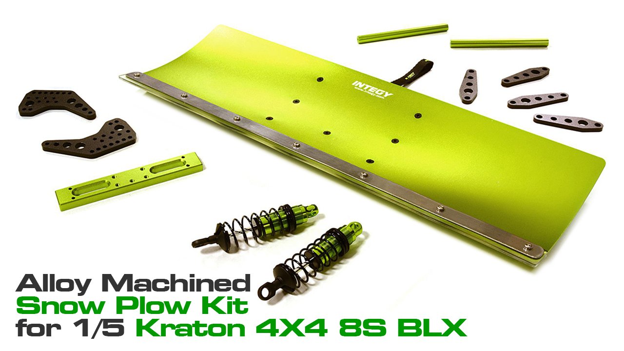 Alloy Machined Snowplow Kit for 1/5 Kraton 4X4 8S BLX (#C29604)