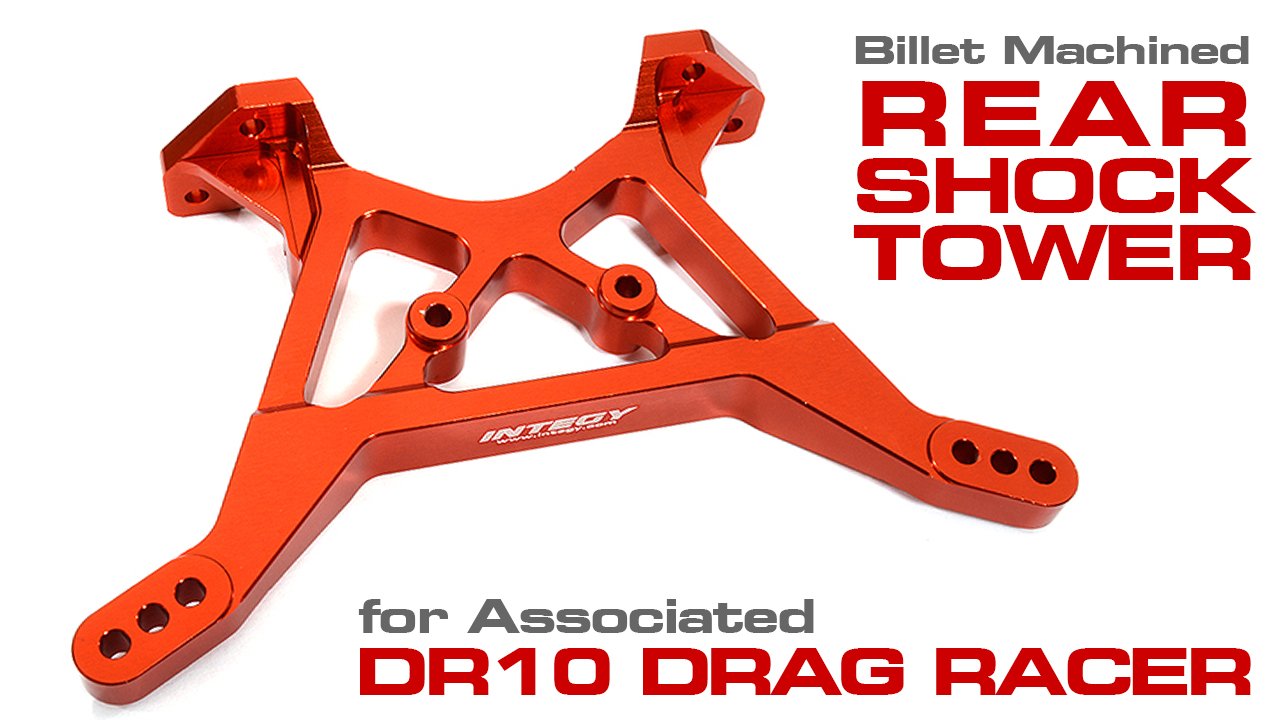 Billet Machined Rear Shock Tower for Associated DR10 (#C29614)