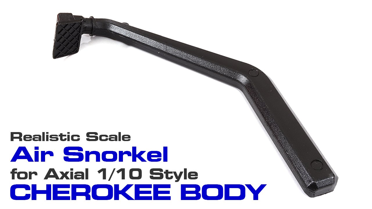 Realistic 1/10 Safari Snorkel for Cherokee Type Body (#C29868)