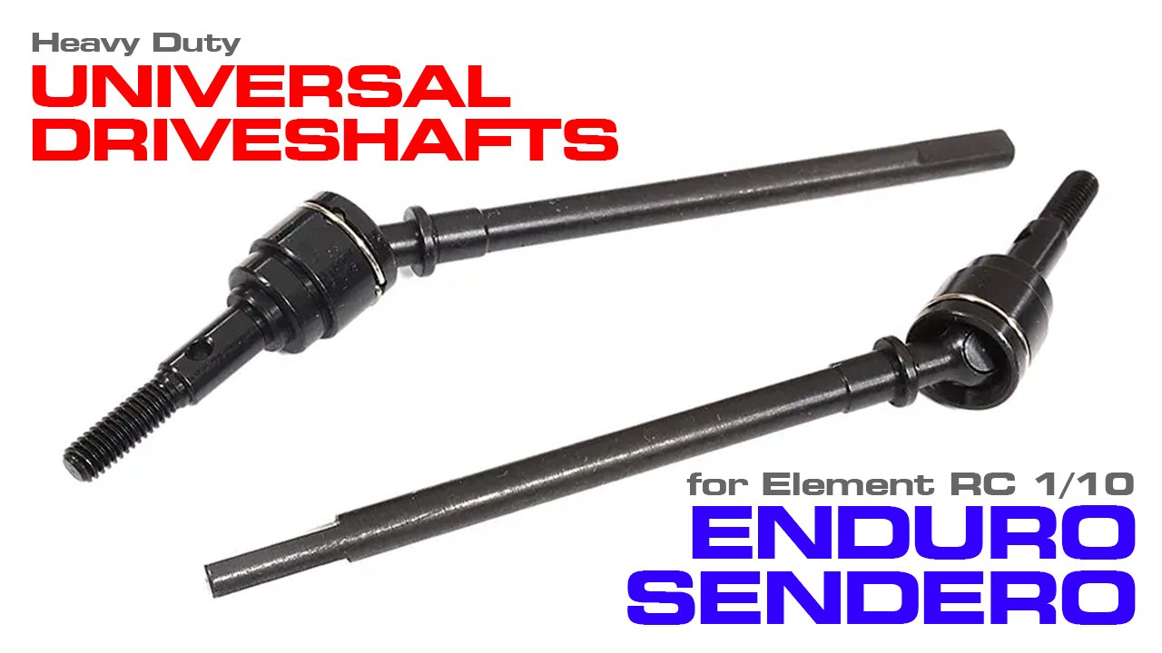 HD Universal Drive Shafts for Element RC 1/10 Enduro Sendero (#C29983)