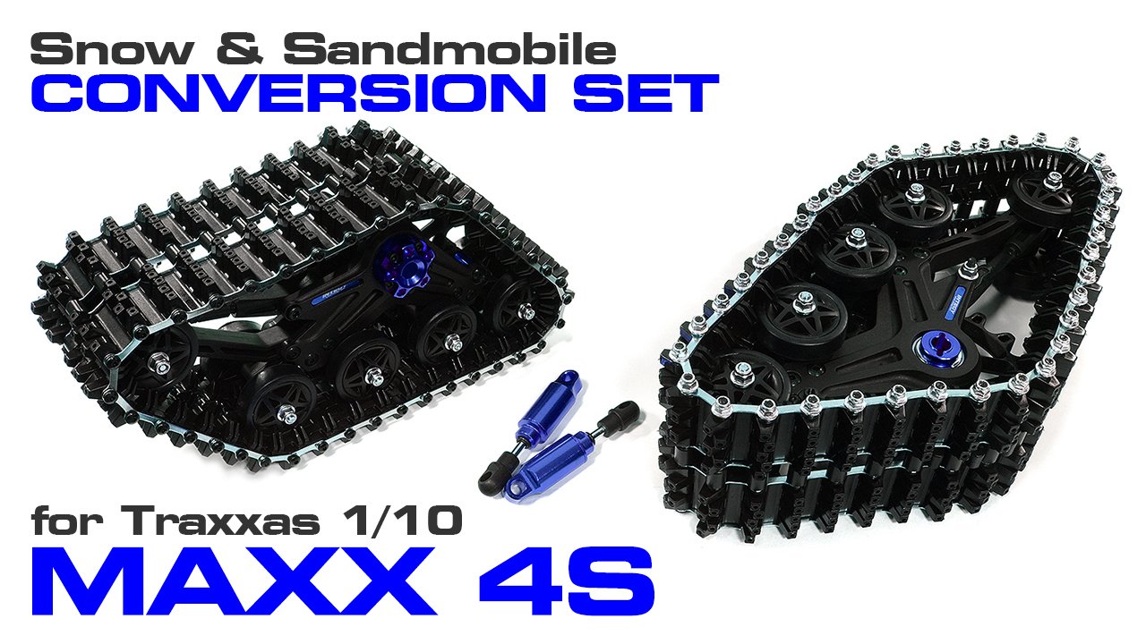 Front Snow & Sand Conversion for Traxxas 1/10 Maxx Truck 4S (#C29997)