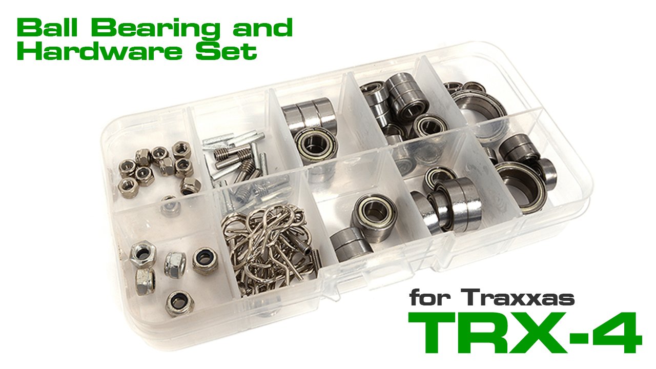 Replacement Ball Bearing & Hardware Set for Traxxas TRX-4 (#C30070)