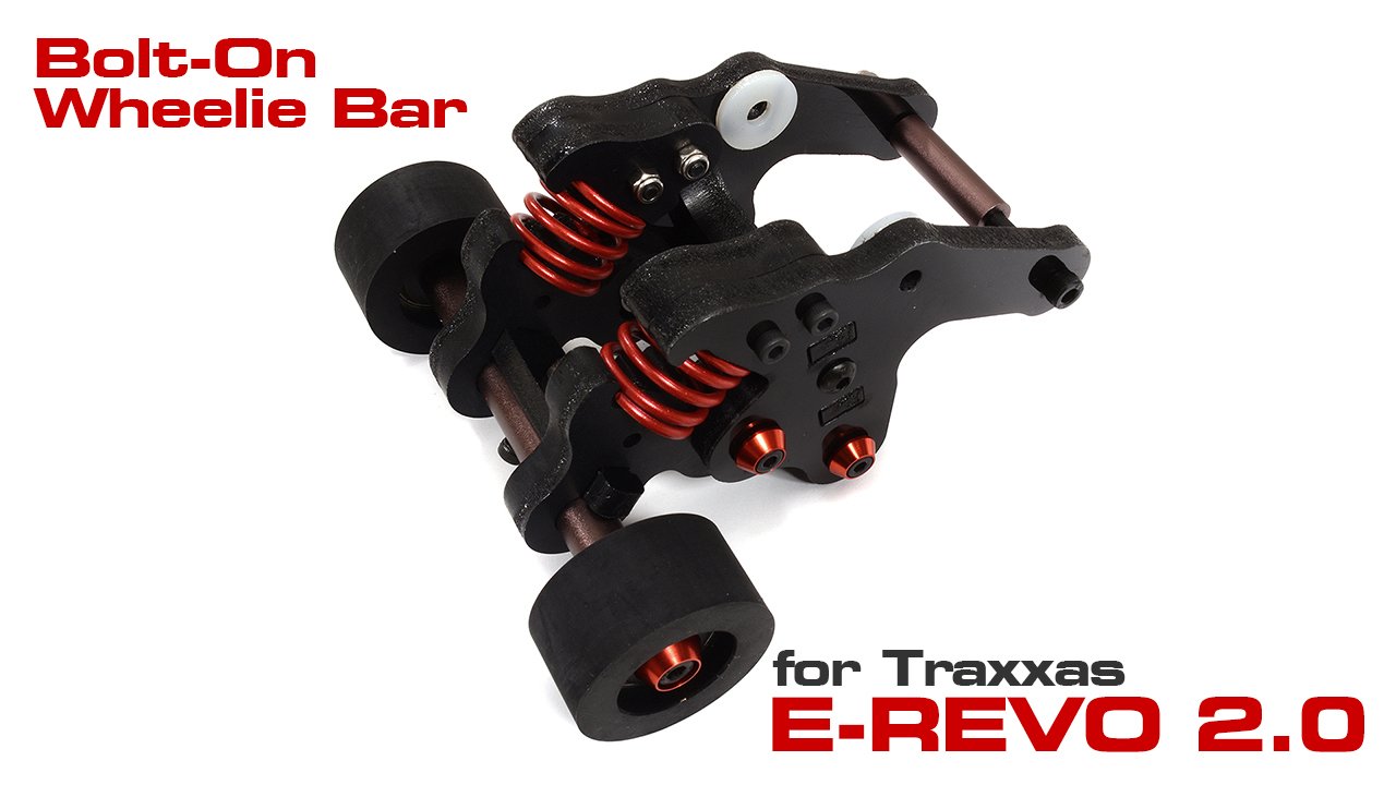 Wheelie Bar Set for Traxxas 1/10 E-Revo 2.0 (#C30086)