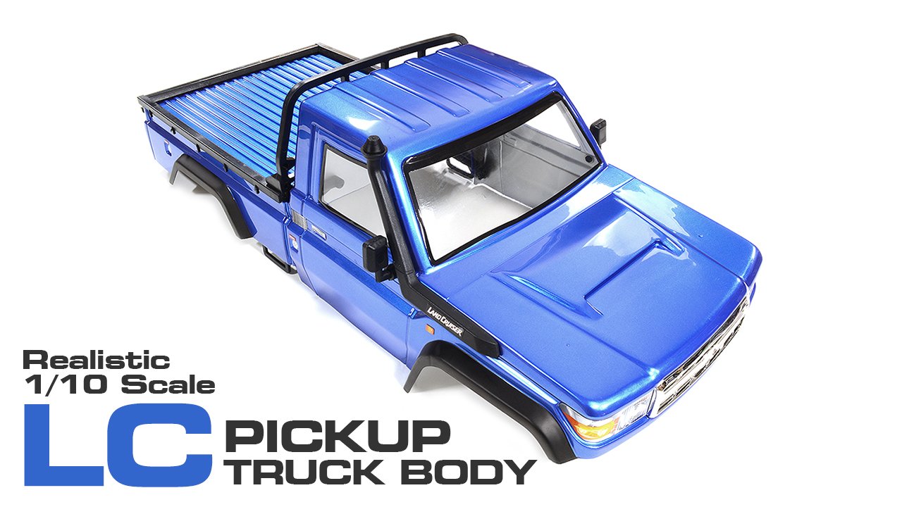 Realistic LC Pickup Scale Body Kit for 1/10 Crawlers (#C30140)