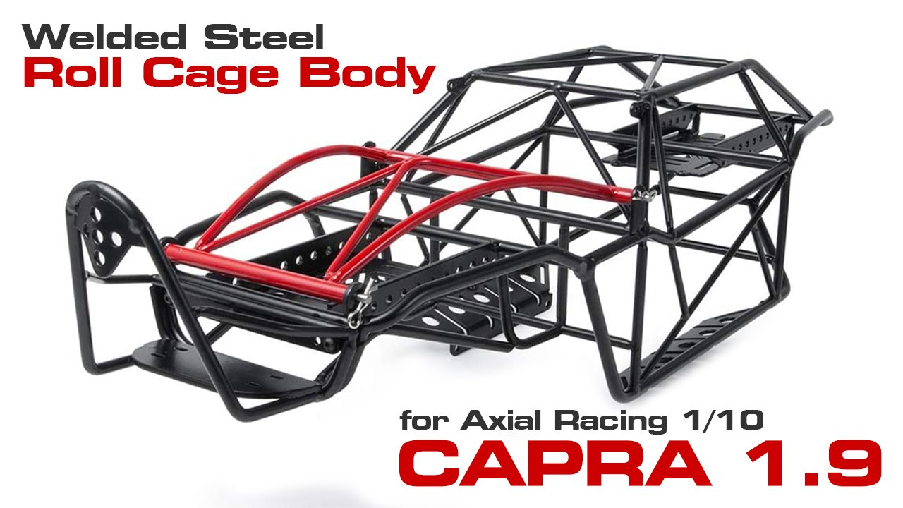 Steel Roll Cage Body for Axial 1/10 Capra 1.9 (#C30171)