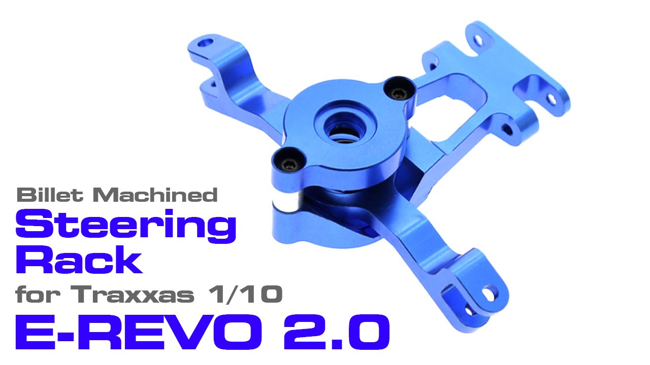 Billet Alloy Steering Bellcrank for 1/10 E-Revo 2.0 (#C30649)