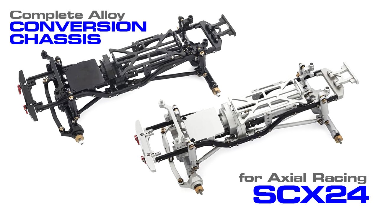 Complete Alloy Conversion Kit for Axial 1/24 SCX24 (#C30819)