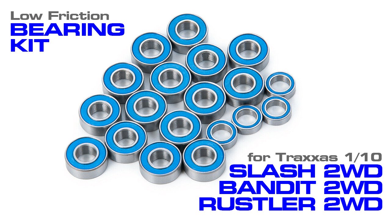 Low-Friction Ball Bearing Set for Select Traxxas Electric 2WD (#C31100)