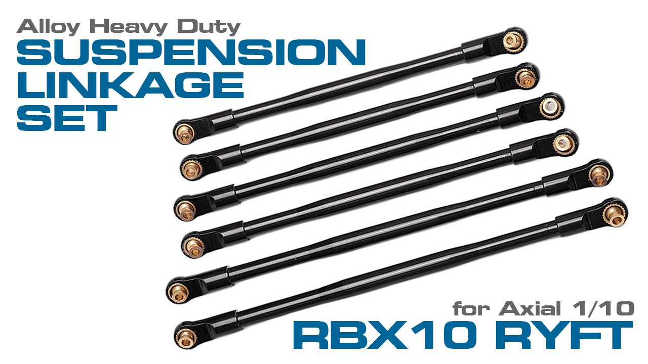 Alloy Linkage Set for Axial 1/10 RBX10 Ryft 4WD (#C31122)