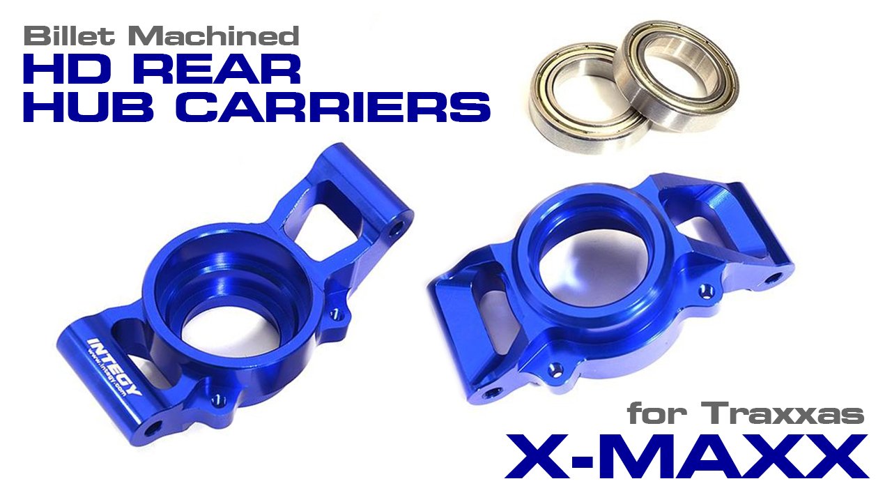 Billet Machined HD Rear Hub Carriers for Traxxas X-Maxx 4X4 (#C31294)