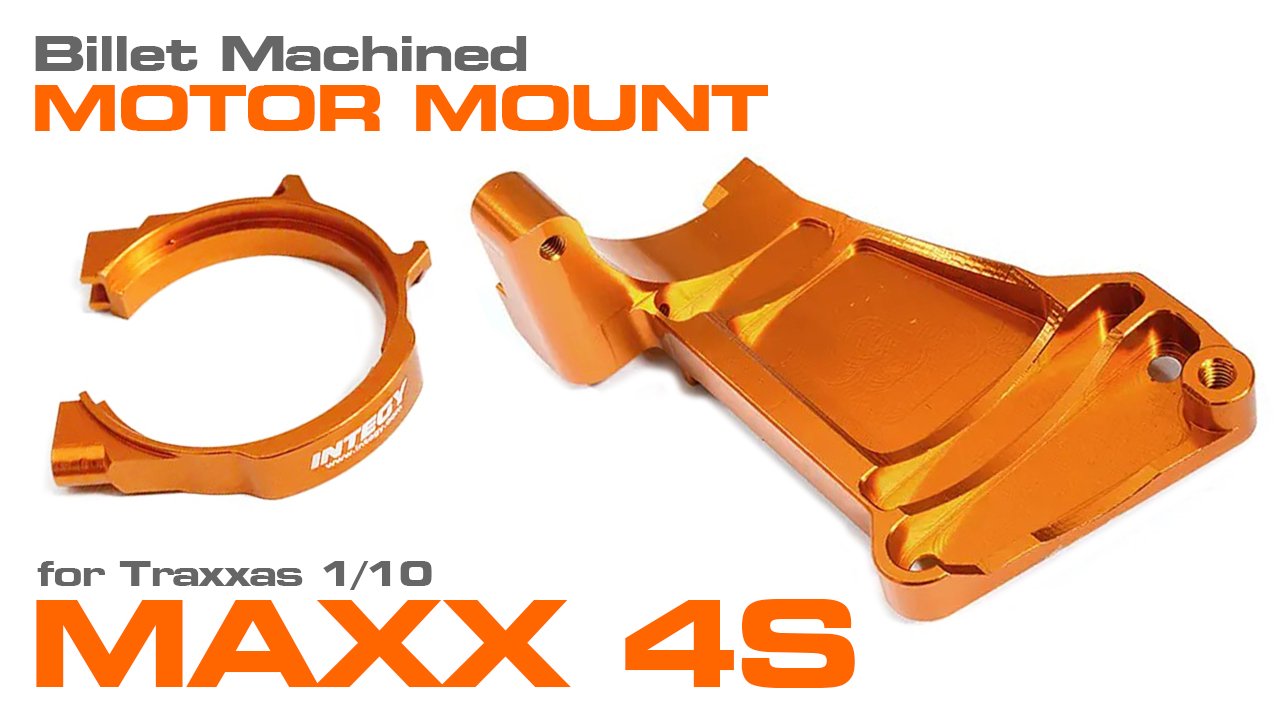 Billet Machined Motor Mount for Traxxas 1/10 Maxx 4S (C31295)