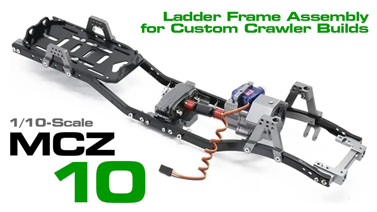Alloy 1/10 MCZ10 Trail Off-Road Scale Crawler Chassis Frame (#C31576)