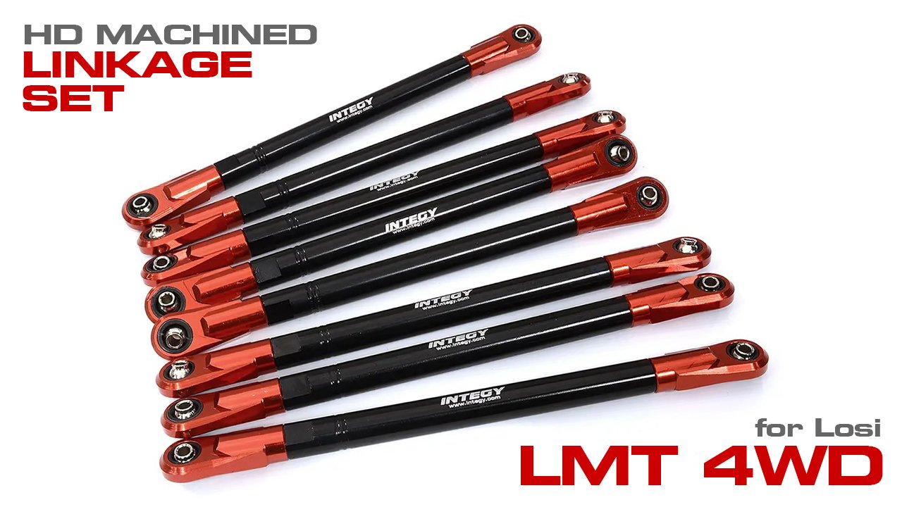 Machined Heavy-Duty Suspension Linkage Set for Losi LMT 4WD (#C31620)