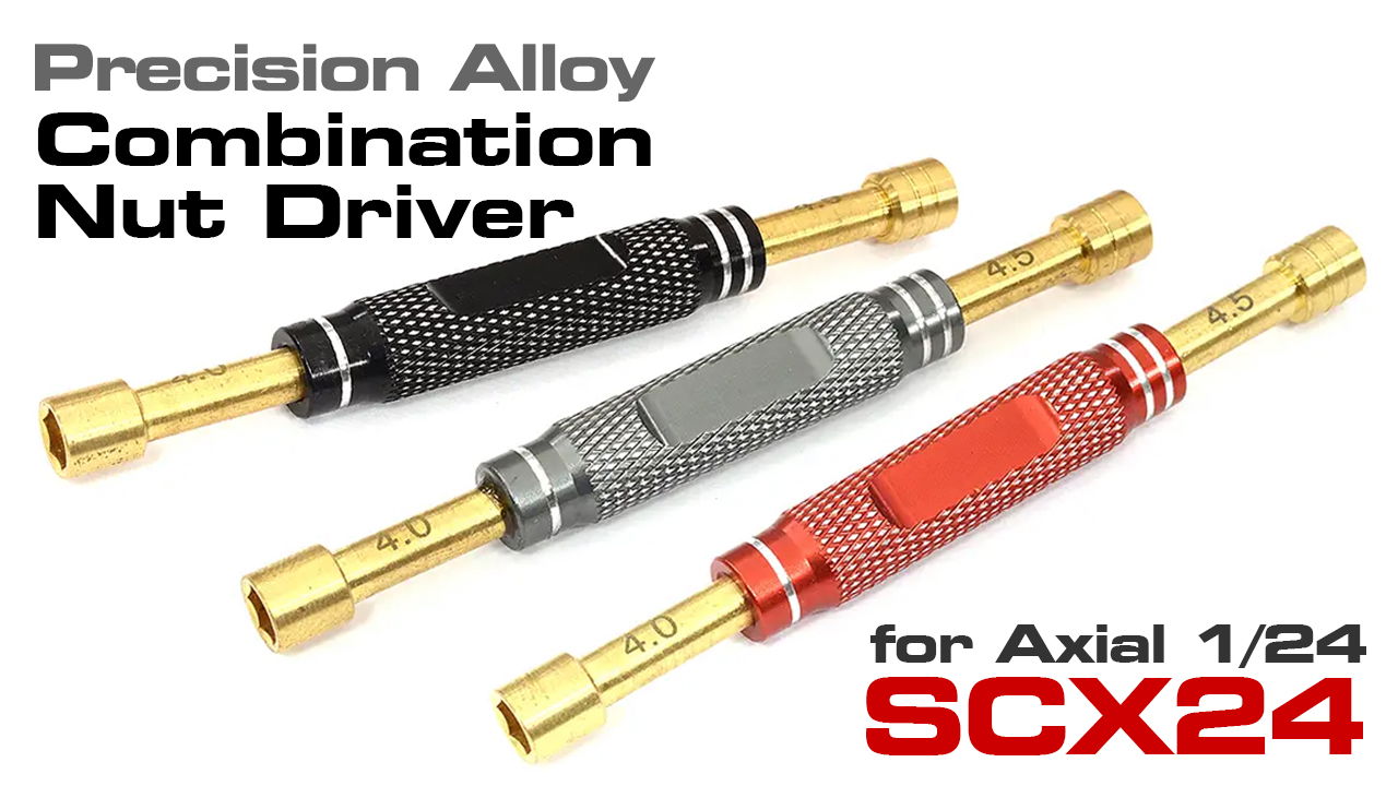  Combination Nut Driver for Axial SCX24 (#C31837)