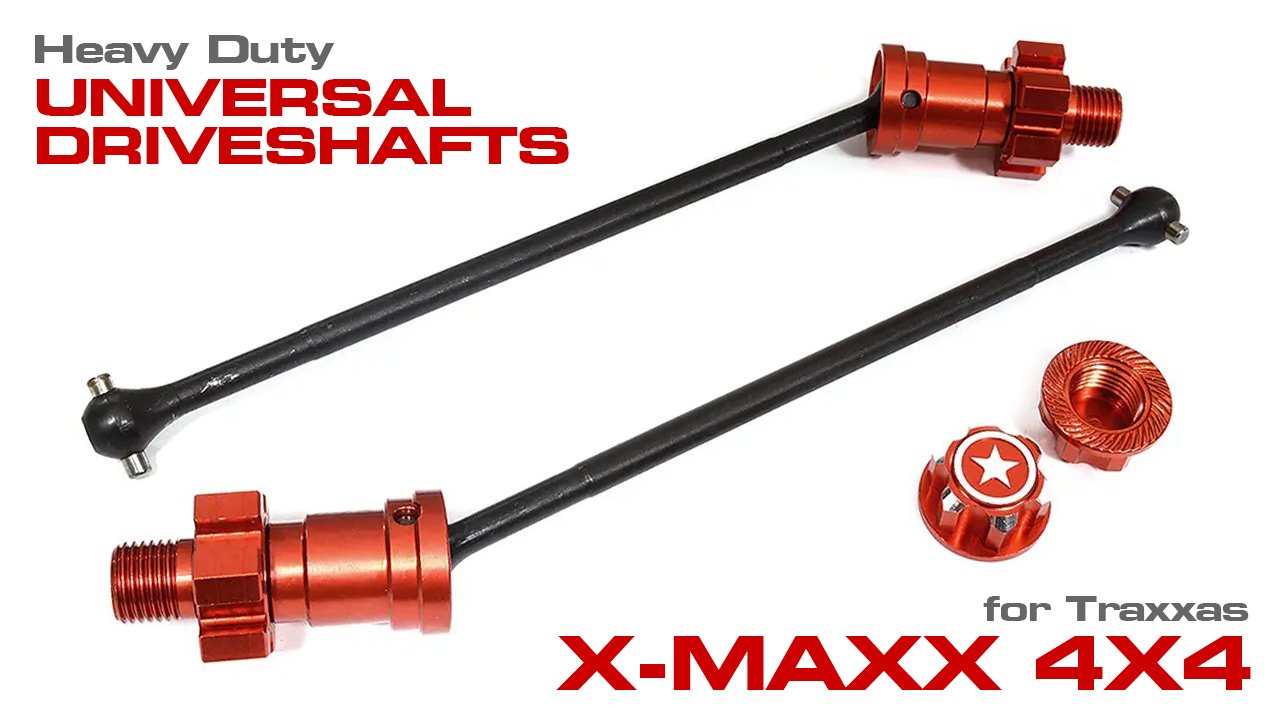 HD Universal Drive Shafts for Traxxas X-Maxx 4X4 (#C31916)