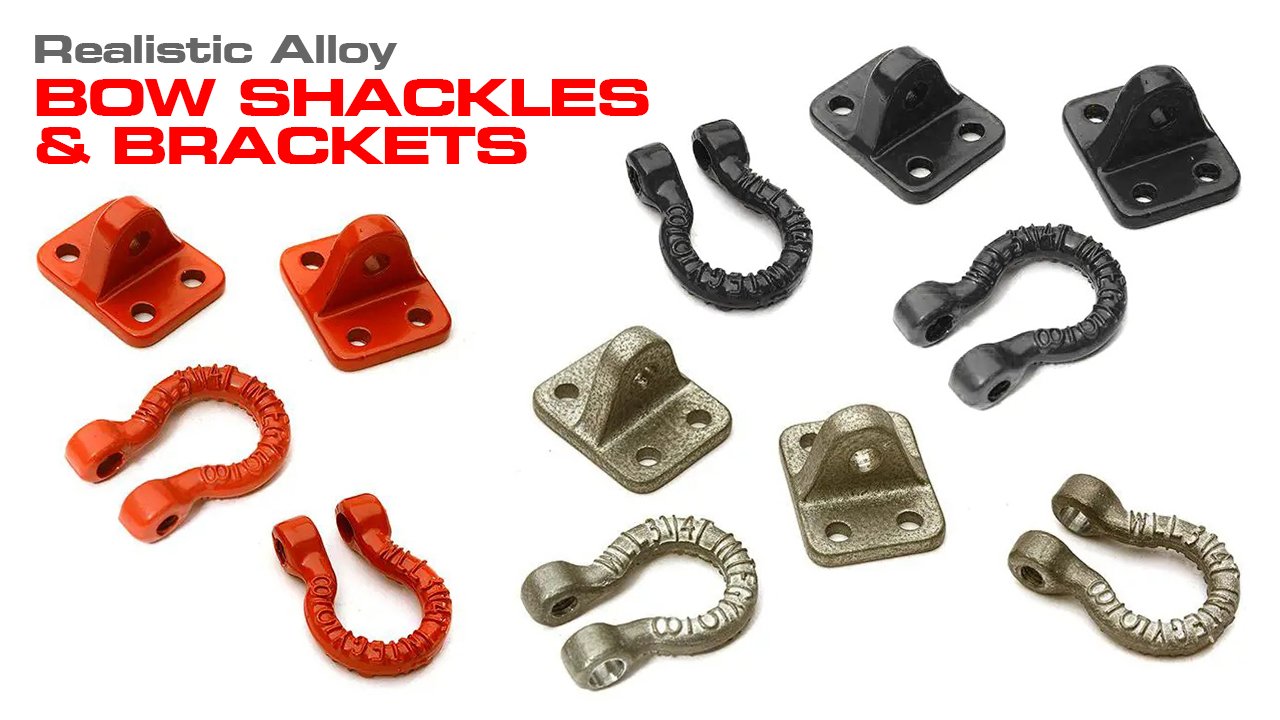 Realistic Alloy Bow Shackles & Brackets (#C31975)