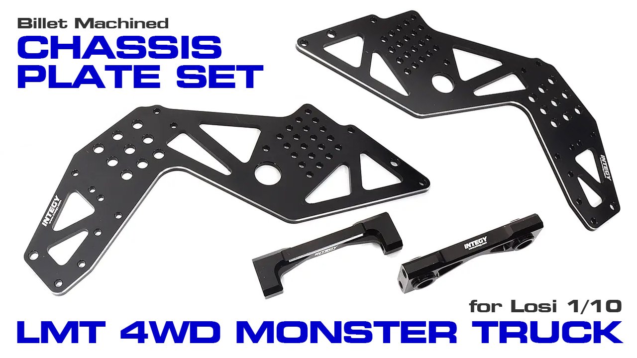 Billet Machined Chassis Side Plate Set for Losi LMT 4WD (#C31976)