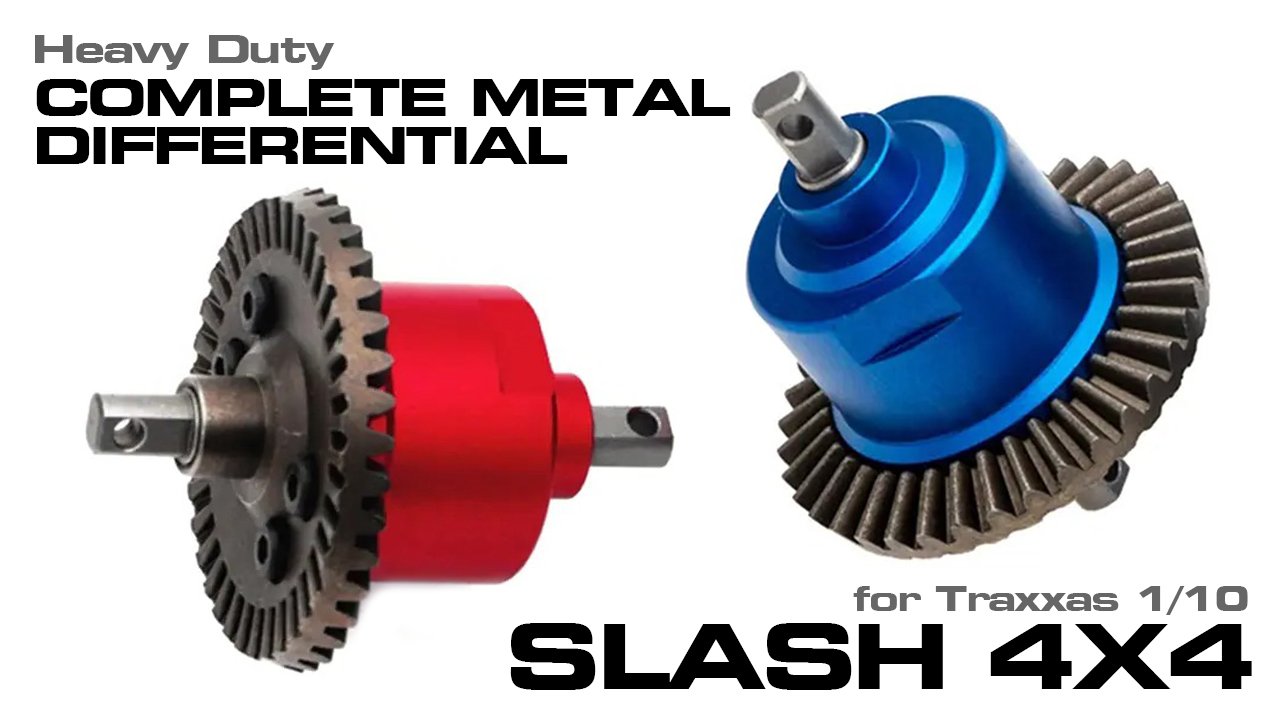 Metal Differential Assembly for Traxxas 1/10 Slash 4X4 (#C32149)