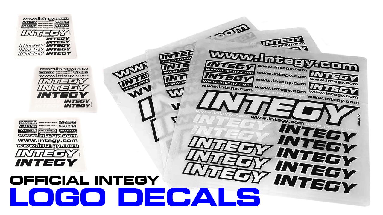 Integy Logo Decal Sheets (#C32409-C32412)