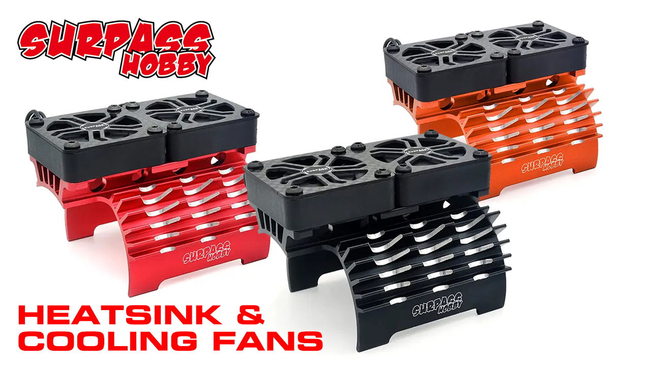 Surpass Alloy Heatsink & Twin Cooling Fan (#C32807)