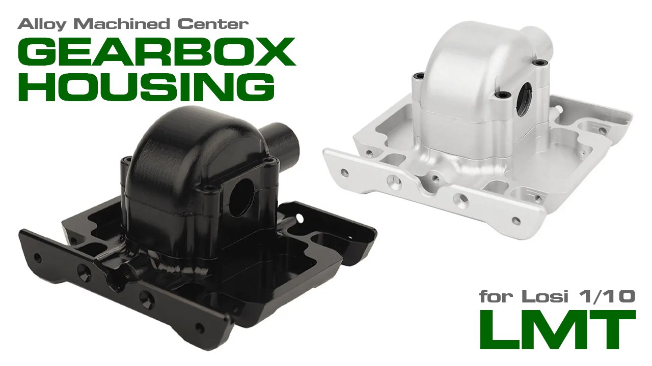 Alloy Machined Center Gearbox Housing for Losi LMT 4WD (#C32815)