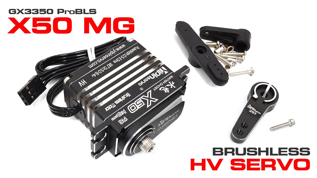 GX3350ProBLS X50 MG Brushless HV Servo (#C32848)