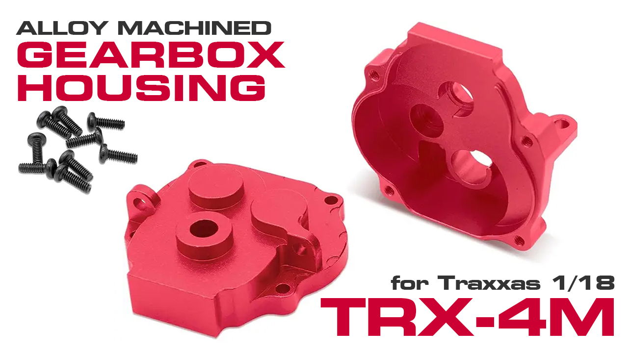 Machined Main Gearbox Housing for 1/18 TRX-4M (#C33010)