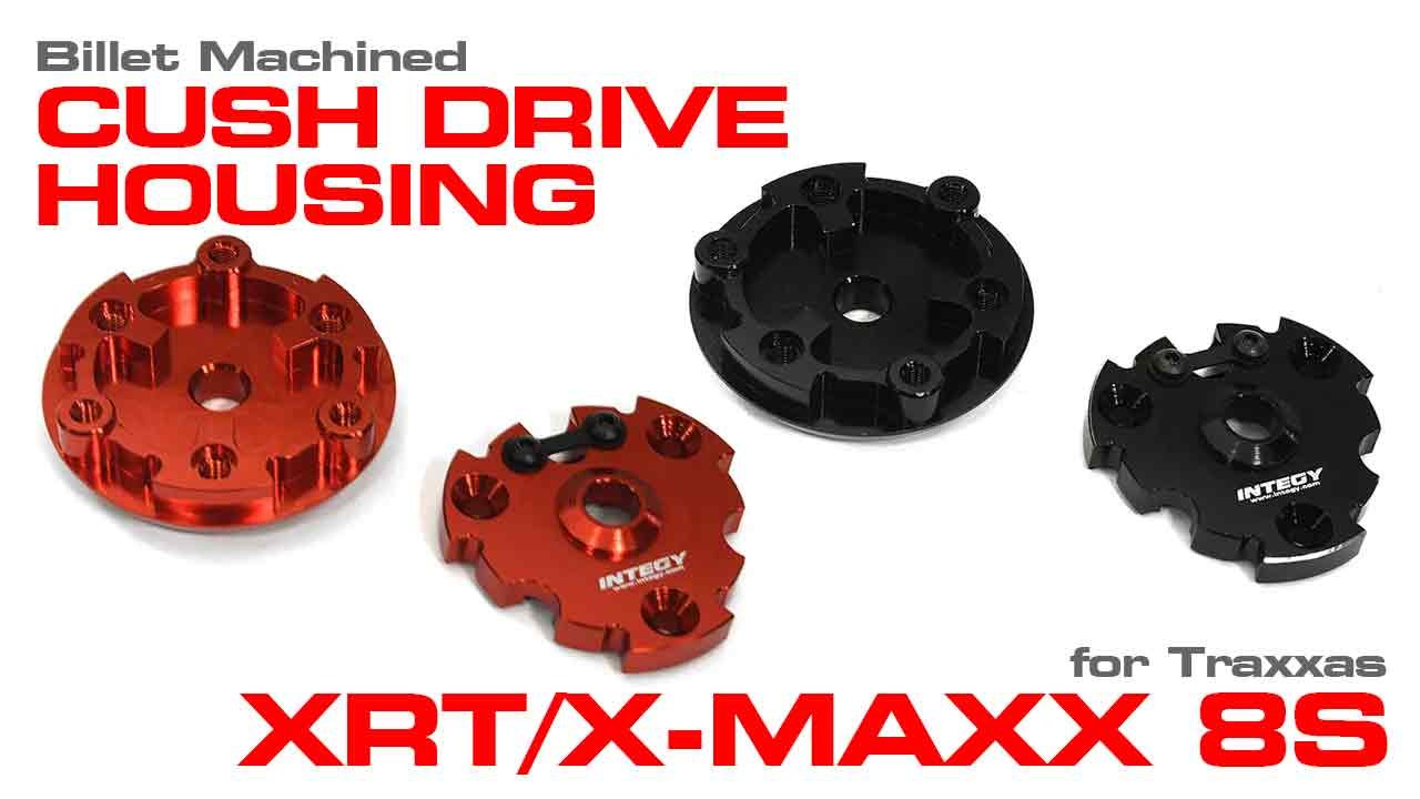 Billet Machined Cush Drive Housing for X-Maxx 8S, XRT & E-Revo 2.0 (#C33272)
