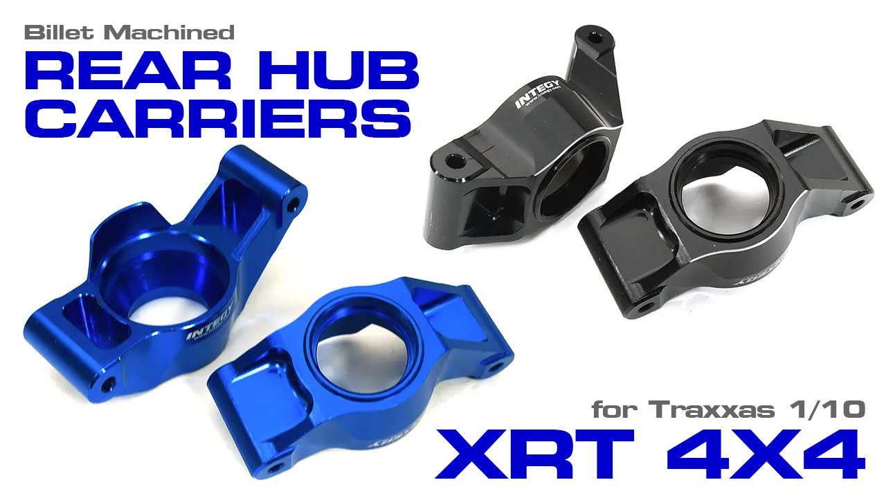Billet Machined Rear Hub Carriers for Traxxas XRT (#C33317)