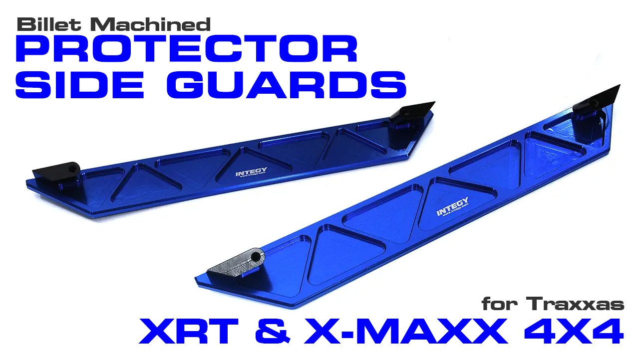 Billet Machined Side Protector Side Guards for Traxxas XRT & X-Maxx 4X4 (#C33329