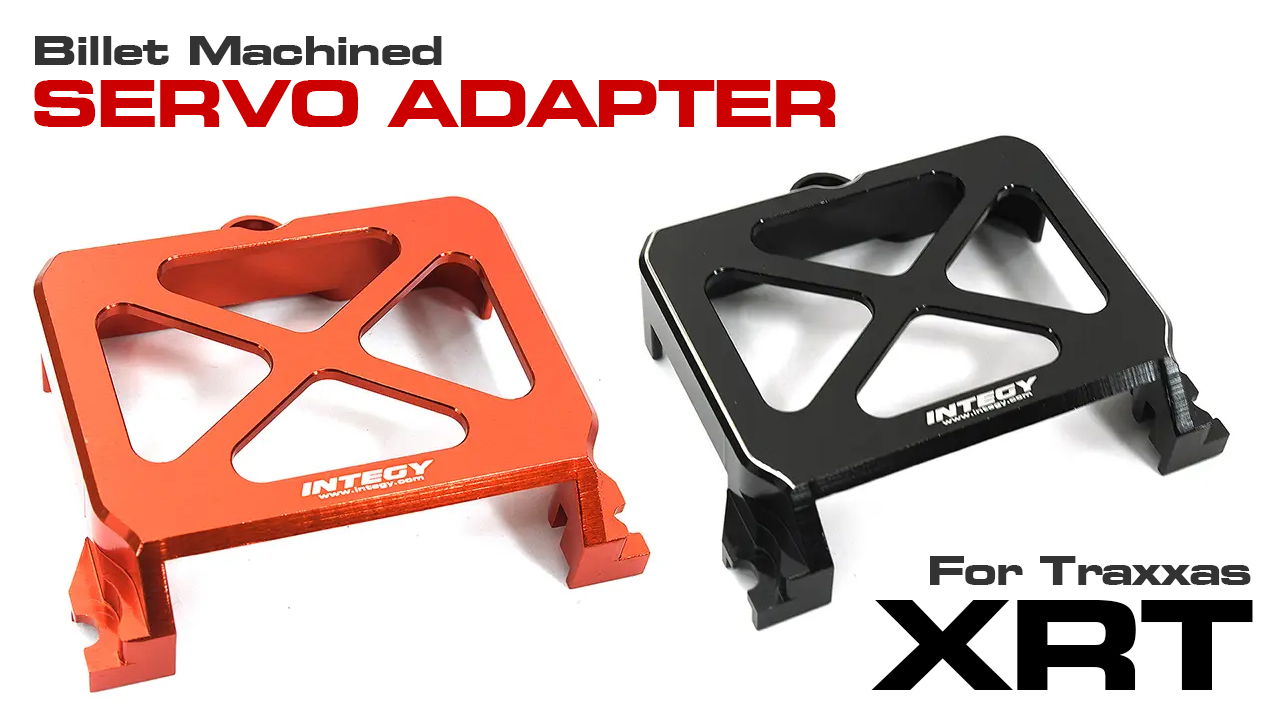 Billet Machined Standard Servo Adapter for Traxxas XRT (#C33366)