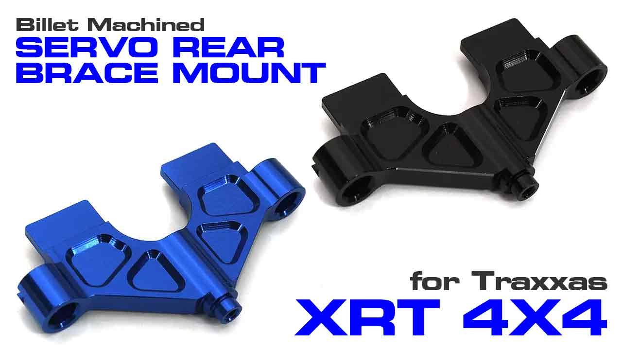 Billet Machined Rear Servo Brace Mount for Traxxas XRT (#C33367)