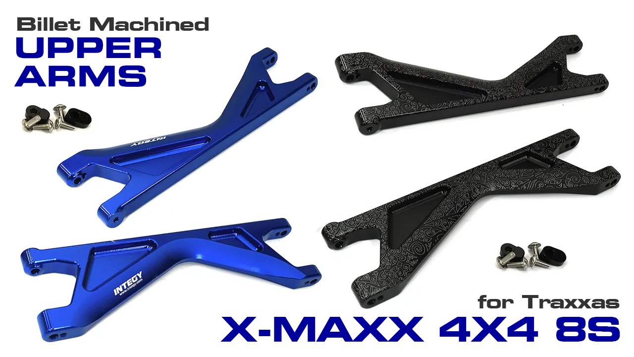 Billet Machined Upper Arms for Traxxas X-Maxx 4X4 8S (#C33576)