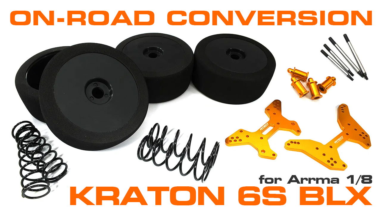 On-Road Conversion Kit for Arrma 1/8 Kraton 6S BLX (#C33587)