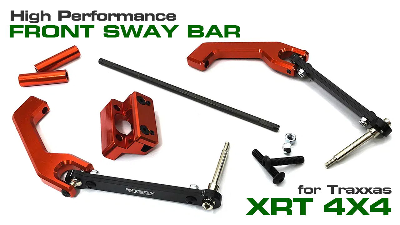 High Performance Front Sway Bar Set for Traxxas XRT (#C33638)
