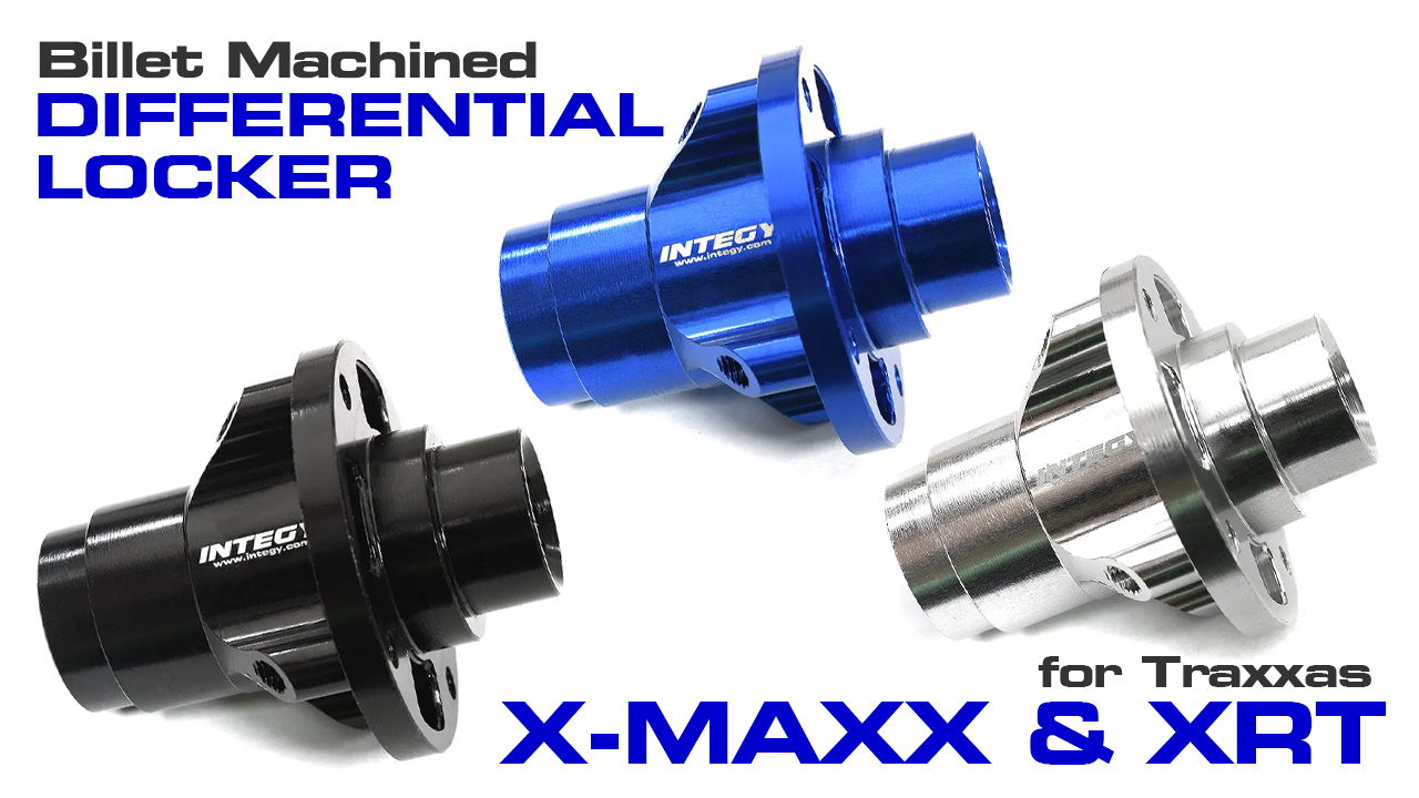 Billet Machined Lock Diff Hub Spool for Traxxas X-Maxx 4X4 & XRT (#C33648)