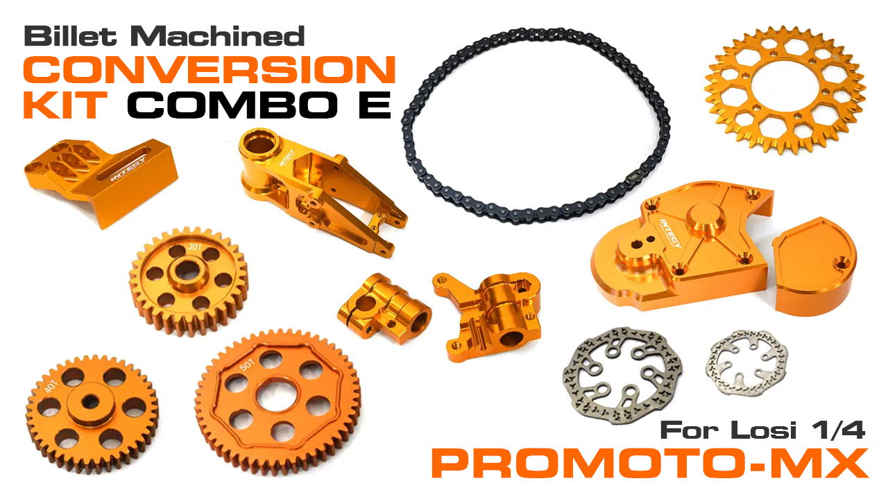 Billet Alloy Conversion Kit Combo E for Losi 1/4 Promoto-MX (#C33678)