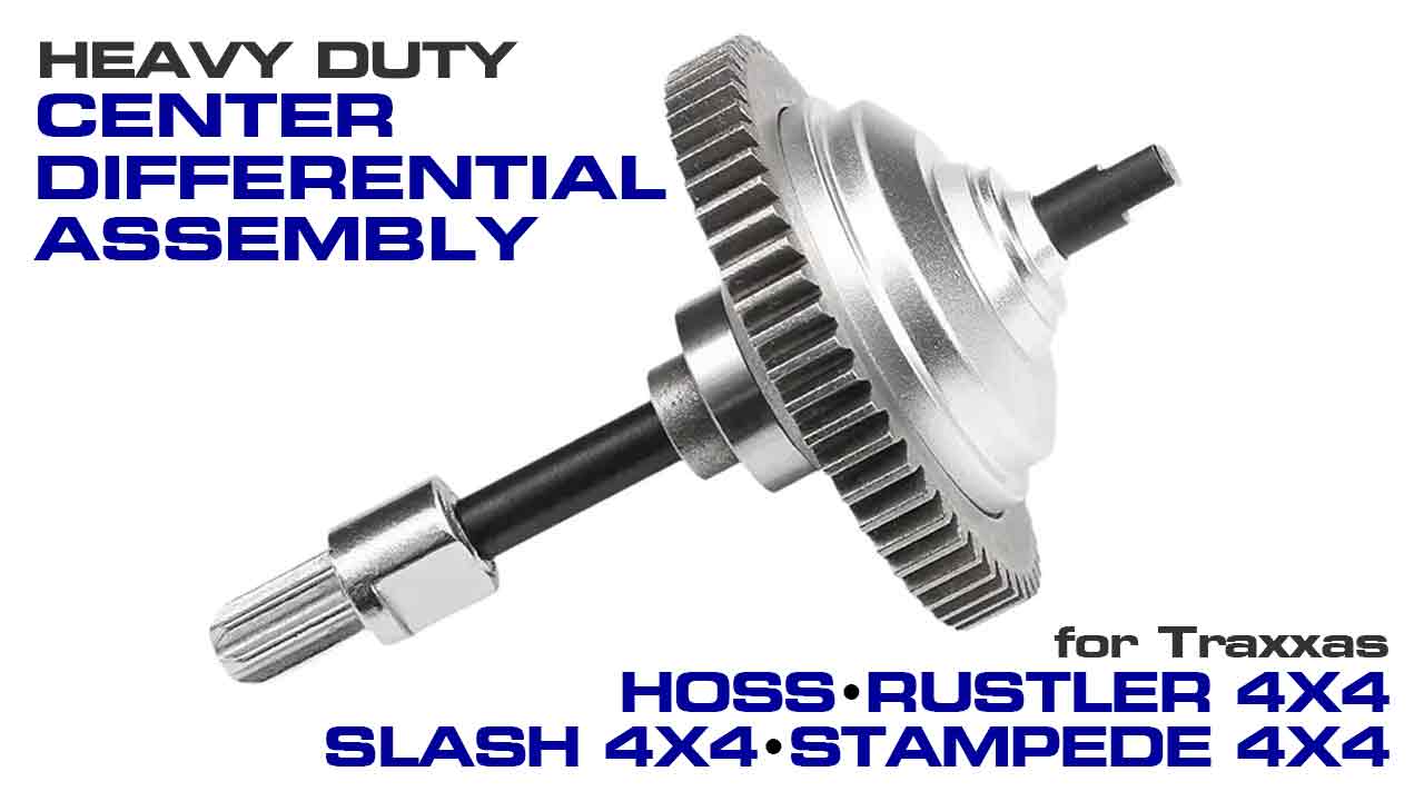 HD Center Differential for Many Traxxas 1/10 4x4 VXL (#C33725)
