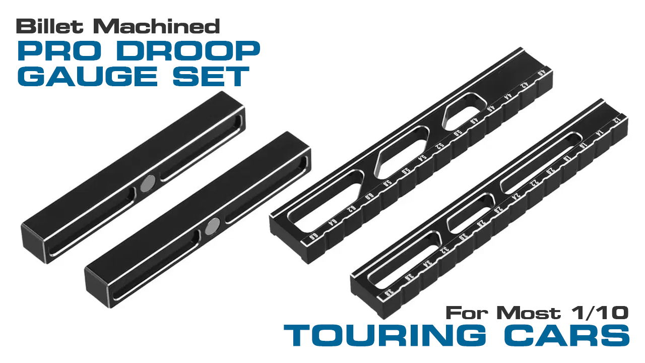 Professional Droop Gauge Set for Drift and Touring Cars (#C33845)