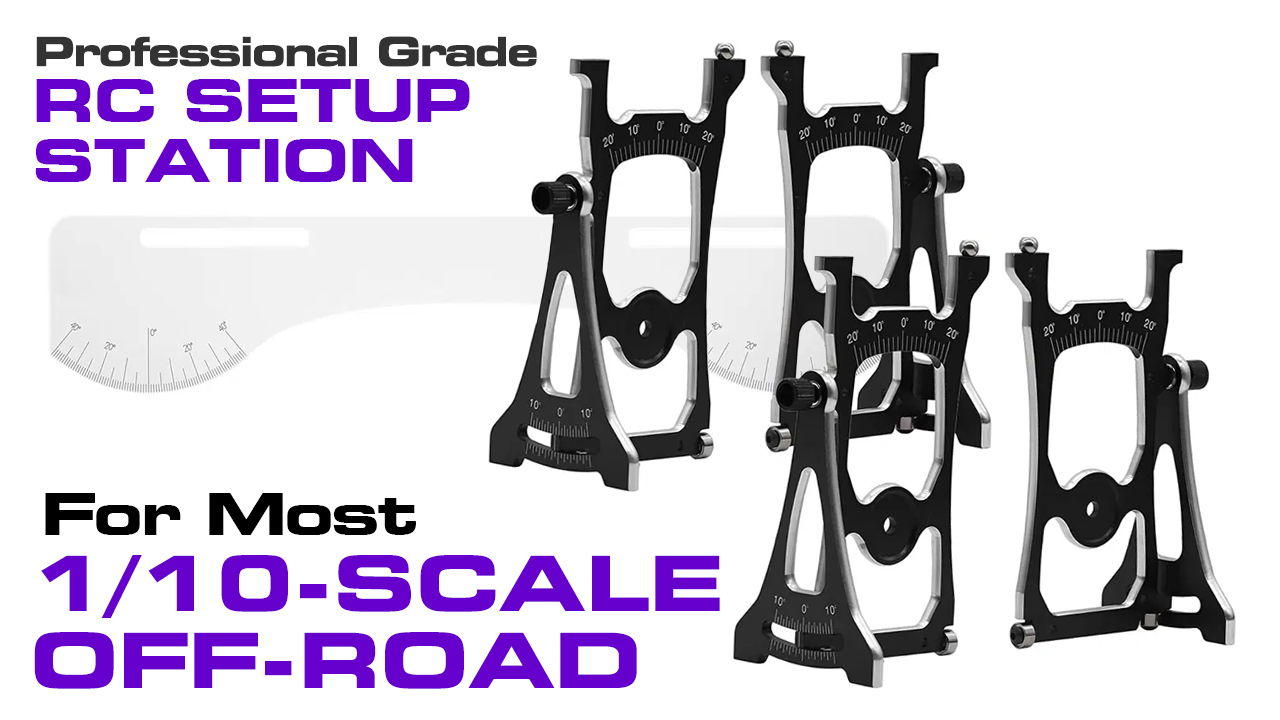 Professional 1/10 Off-Road Buggy Setup System (#C33850)