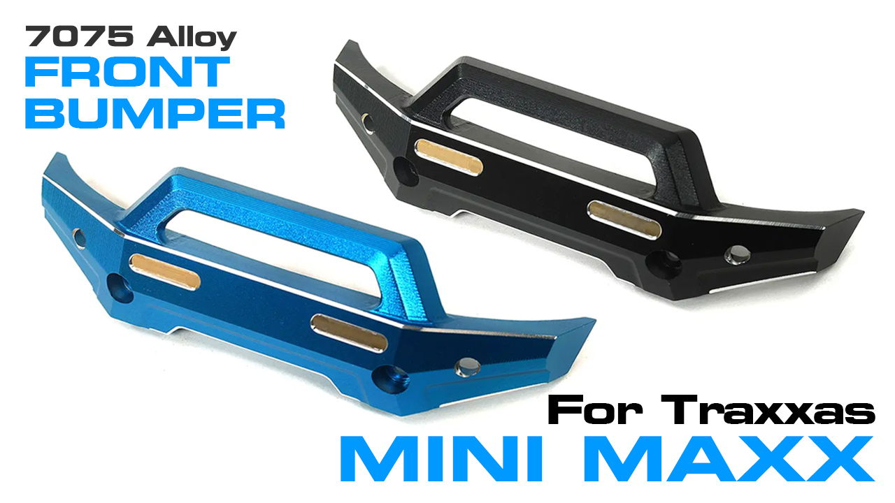 7075 Alloy Front Bumper for Traxxas Mini Maxx (#C33942)