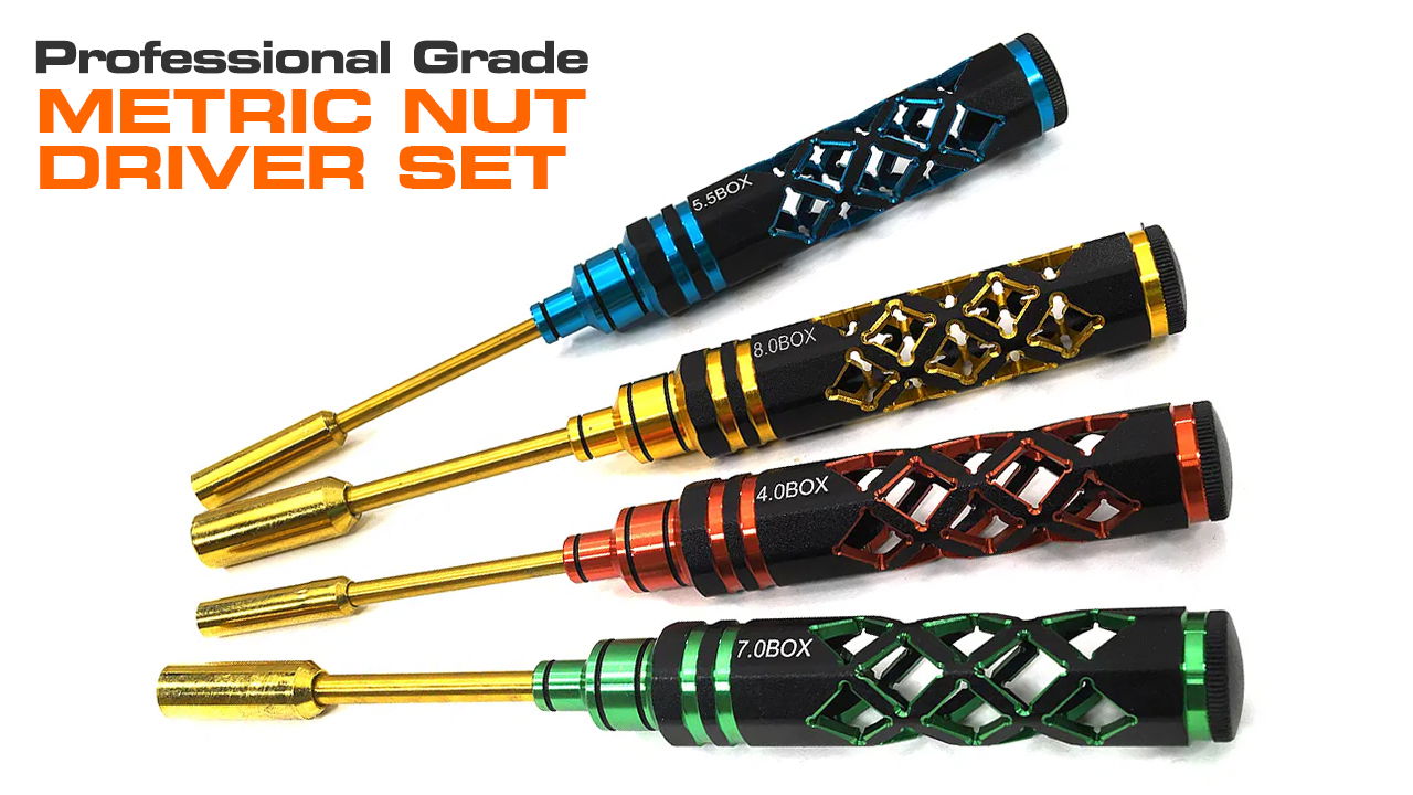 Professional Grade Metric Nut Driver Set (#C34060)