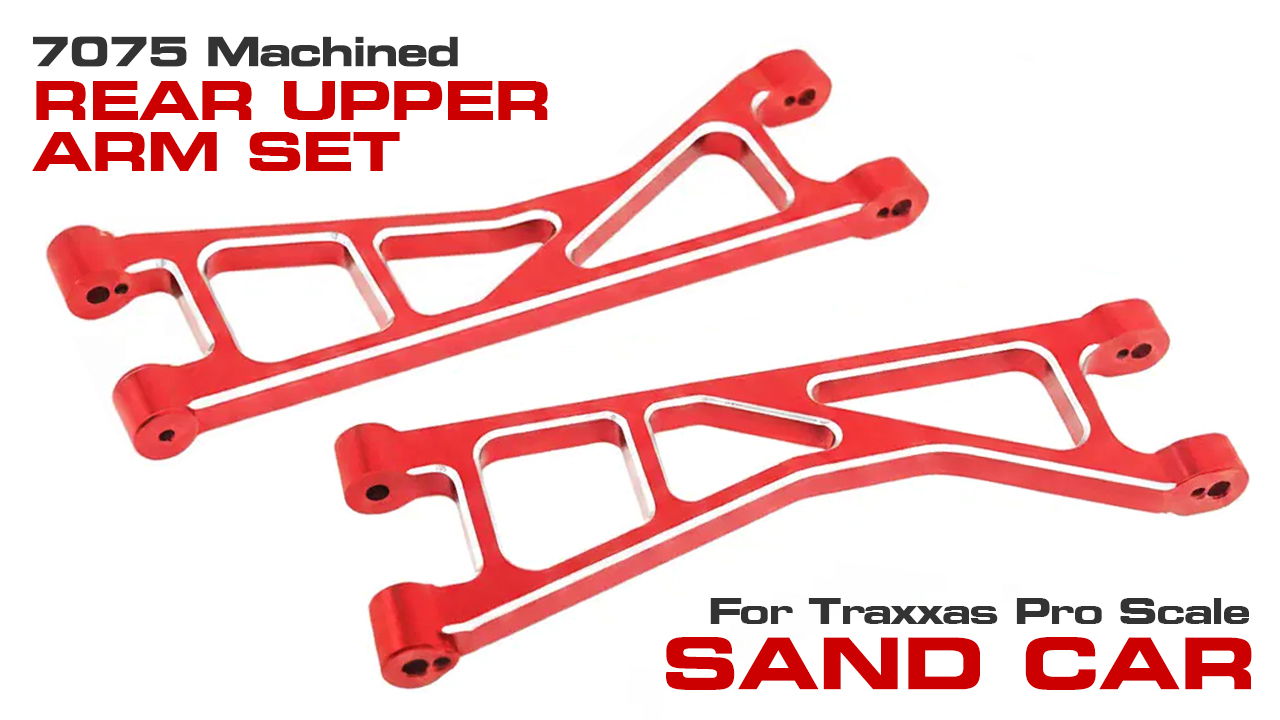7075 Alloy Rear Upper Arm Set for Traxxas Pro Scale Sand Car (#C34123)
